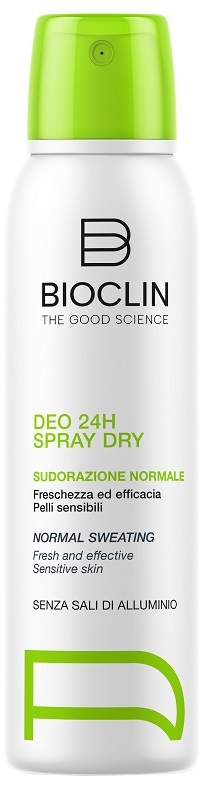 BIOCLIN DEO 24H SPRAY DRY NUOVA FORMULA 150 ML - Farmamood