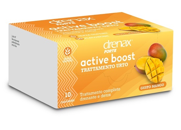 DRENAX FORTE ACTIVE BOOST 10 FLACONCINI DA 12 ML - Farmamood