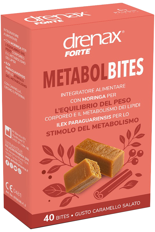 DRENAX FORTE METABOLBITES 40 BITES - Farmamood
