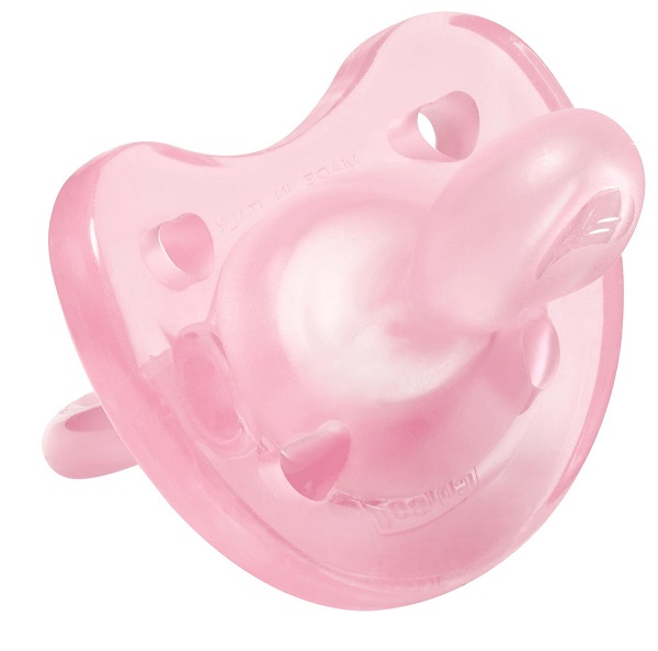 CHICCO GOMMOTTO IN SILICONE GIRL 6-16 MESI 1 PEZZO - Farmamood