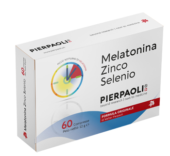 MELATONINA ZINCO SELENIO PIERPAOLI 60 COMPRESSE - Farmamood