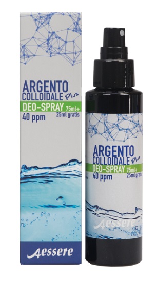ARGENTO COLLOIDALE PLUS DEODORANTE SPRAY 75 ML + 25 ML - Farmamood