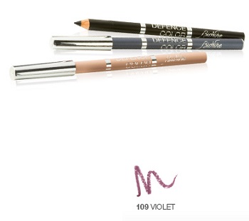 DEFENCE COLOR MATITA OCCHI KOHL & KAJAL 109 VIOLET - Farmamood