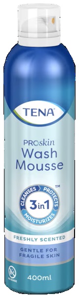 TENA WASH MOUSSE DETERGENTE 400 ML - Farmamood