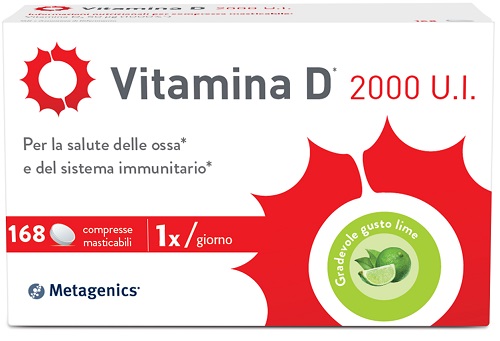 VITAMINA D 2000 UI 168 COMPRESSE MASTICABILI - Farmamood