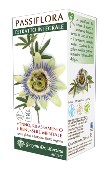 PASSIFLORA ESTRATTO INTEGRALE 200 ML - Farmamood