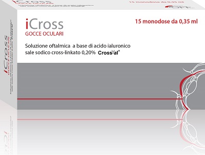 SOLUZIONE OFTALMICA ICROSS 15 MONODOSI DA 0,35 ML - Farmamood