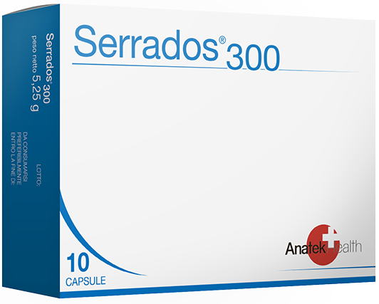 SERRADOS 300 10 CAPSULE - Farmamood