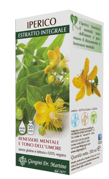 IPERICO ESTRATTO INTEGRALE 200 ML - Farmamood