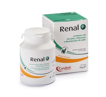 RENAL P MANGIME COMPLEMENTARE PER CANI E GATTI BARATTOLO 70 G - Farmamood