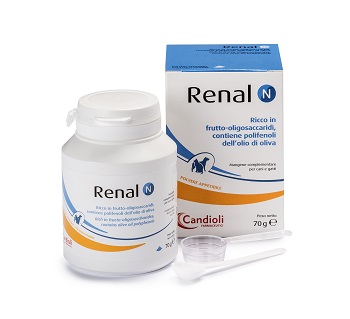 RENAL N MANGIME COMPLEMENTARE PER CANI E GATTI BARATTOLO 70 G - Farmamood