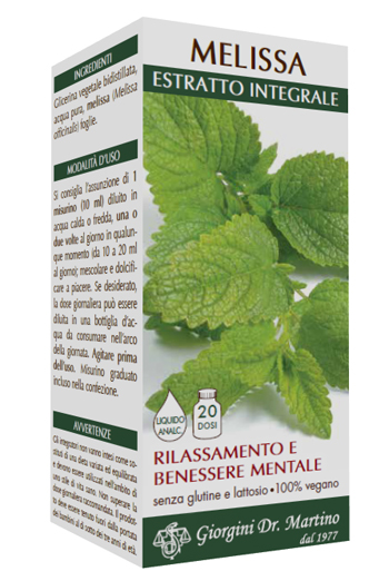 MELISSA ESTRATTO INTEGRALE 200 ML - Farmamood