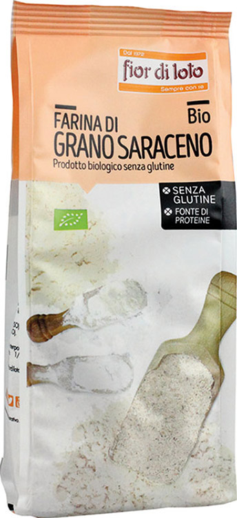 FARINA GRANO SARACENO SENZA GLUTINE BIO 375 G - Farmamood
