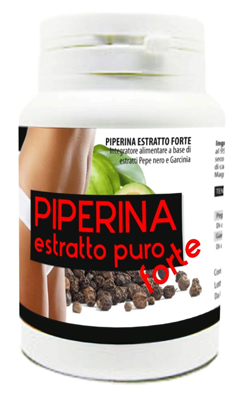 PIPERINA ESTRATTO PURO 60 CAPSULE - Farmamood