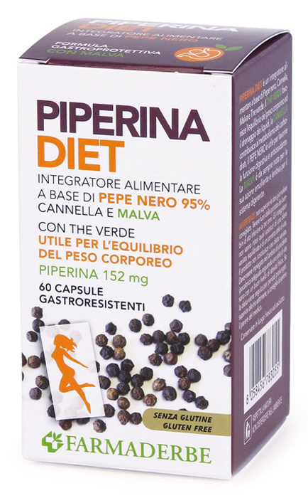 PIPERINA DIET 60 CAPSULE - Farmamood