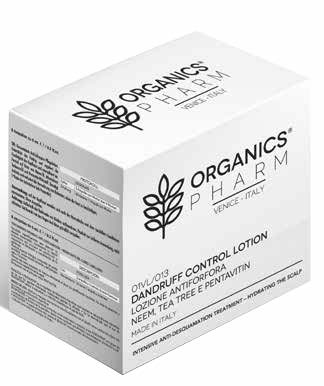 ORGANICS PHARM DANDRUFF CONTROL LOTION NEEM OIL-TEA TREE-PENTAVIN 6 FIALE DA 6 ML - Farmamood