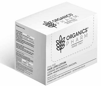 ORGANICS PHARM HAIR LOSS LOTION NEEM OIL-PEPPERMINT-BAICAPIL 6 FIALE DA 6 ML - Farmamood