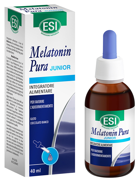 ESI MELATONIN PURA JUNIOR GOCCE 40 ML - Farmamood