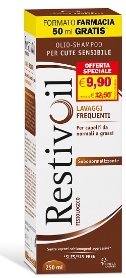 RESTIVOIL FISIOLOGICO 250 ML TAGLIO PREZZO - Farmamood