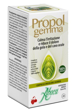 PROPOLGEMMA BAMBINI 45 COMPRESSE OROSOLUBILI 480 MG - Farmamood