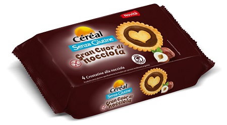 CEREAL BUONI SENZA CROSTATINA ALLA NOCCIOLA 150 G - Farmamood