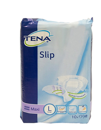 PANNOLONE PER INCONTINENZA A MUTANDINA TENA SLIP MAXI L 10 PEZZI - Farmamood