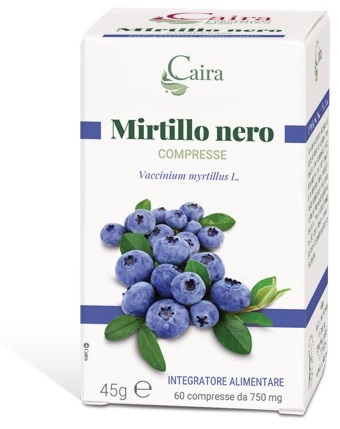 CAIRA MIRTILLO NERO 60 COMPRESSE - Farmamood