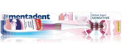 MENTADENT SPAZZOLINO VERTICAL EXPERT SENSI - Farmamood
