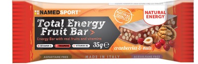 TOTAL ENERGY FRUIT BAR CRANBERRY & NUTS 35 G - Farmamood