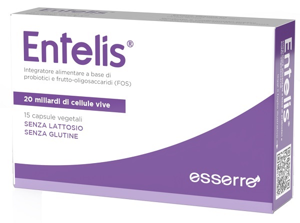 ENTELIS 15 CAPSULE VEGETALI - Farmamood