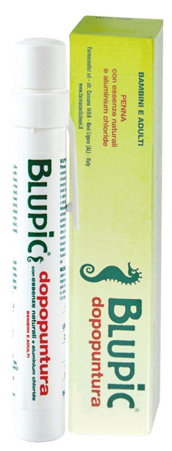 BLUPIC DOPOPUNTURA PENNA CON ESSENZE NATURALI E ALUMINIUM ASTUCCIO - Farmamood