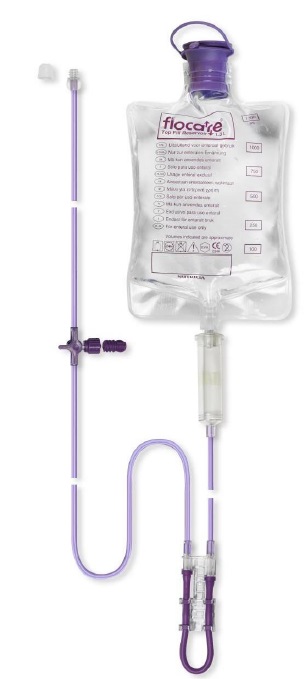FLOCARE SACCA CON DEFLUSSORE DA 1,3 LITRI PER NUTRIPOMPA INFINITY - Farmamood