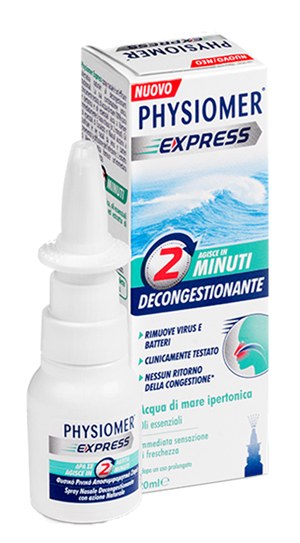 SPRAY NASALE PHYSIOMER EXPRESS SPRAY 20 ML - Farmamood