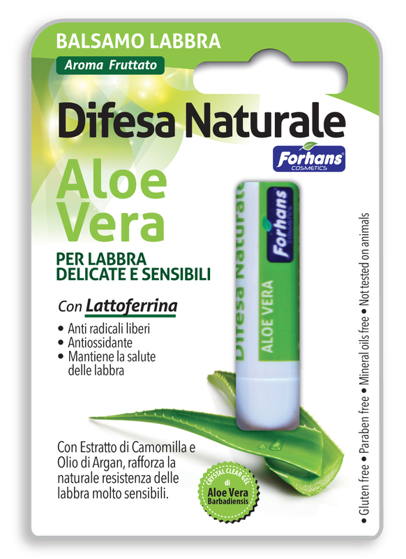FORHANS BALSAMO LABBRA DIFESA NATURALE ALOE VERA - Farmamood
