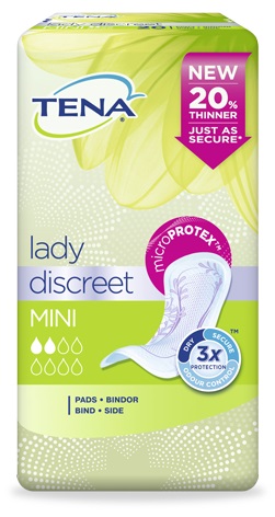 PANNOLONE SAGOMATO TENA DISCREET MINI 20 PEZZI - Farmamood
