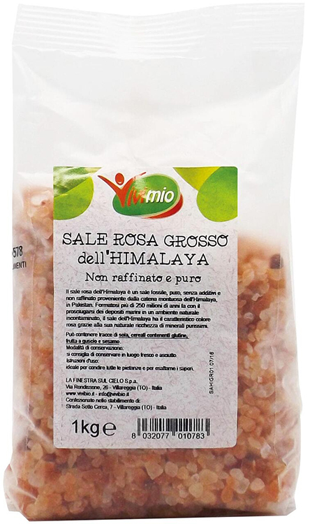 SALE ROSA DELL HIMALAYA GROSSO VIVIMIO 1000 G - Farmamood