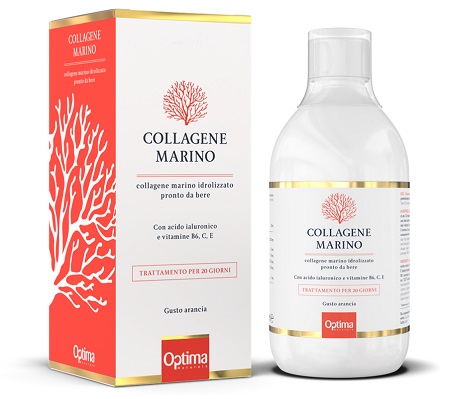 COLLAGENE MARINO IDROLIZZATO LIQUIDO PRONTO DA BERE 500 ML - Farmamood