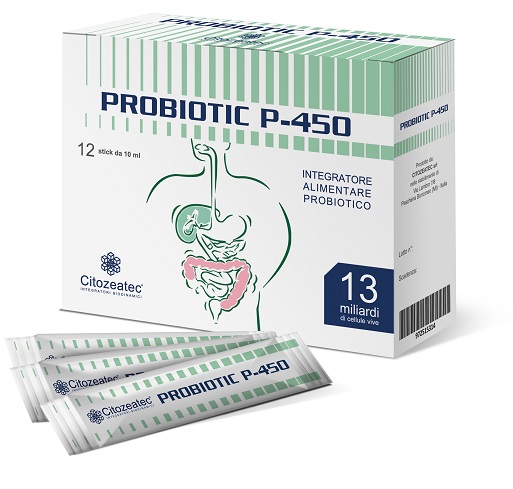 PROBIOTIC P-450 1 STICK MONODOSE 10 ML - Farmamood
