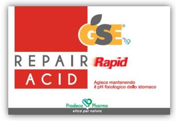GSE REPAIR RAPID ACID 36 COMPRESSE - Farmamood