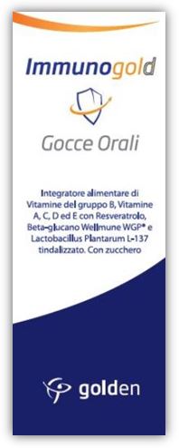 IMMUNOGOLD GOCCE ORALI 30 ML - Farmamood