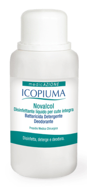 NOVALCOL DISINFETTANTE LIQUIDO ANTISETTICO CUTANEO 250 ML - Farmamood