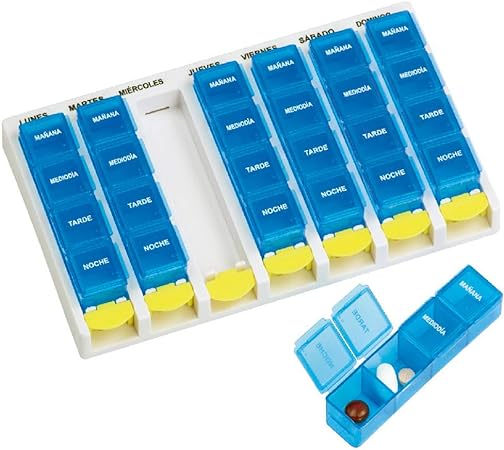 MEDS PORTAPILLOLE SETTIMANALE 4 DOSI MEDS - Farmamood