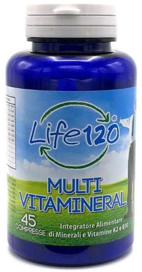LIFE 120 MULTIVITAMINERAL 45 COMPRESSE - Farmamood
