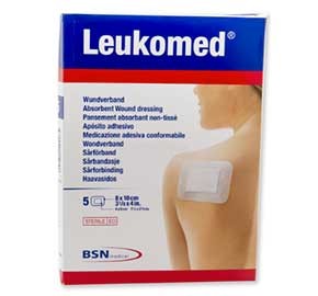 LEUKOMED MEDICAZIONE POST-OPERATORIA IN TESSUTO NON TESSUTO 7,2 X 5 CM - Farmamood