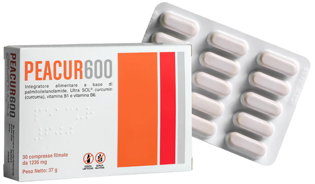PEACUR 600 30 COMPRESSE 36 G - Farmamood