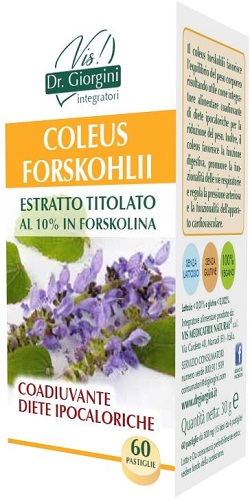COLEUS FORSKOHLII ESTRATTO TITOLATO 60 PASTIGLIE - Farmamood