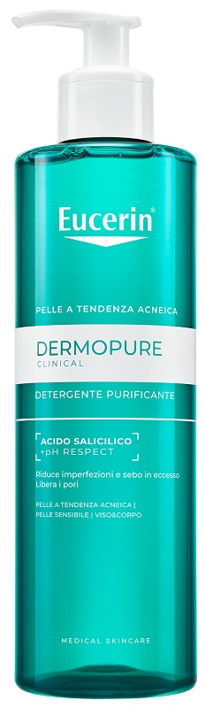 EUCERIN DERMOPURIFYER OIL CONTROL GEL DETERGENTE 400 ML - Farmamood