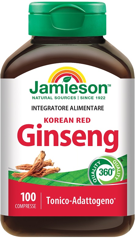 JAMIESON KOREAN GINSENG 100 COMPRESSE - Farmamood