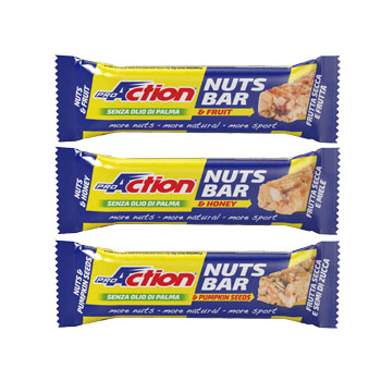 PROACTION NUTS BAR FRUTTI ROSSI 30 G - Farmamood