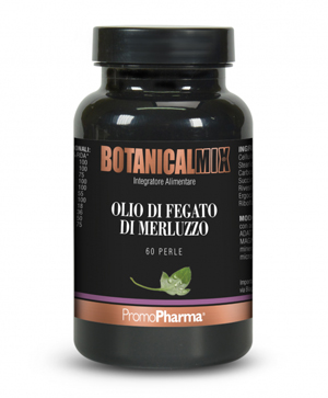 OLIO DI FEGATO DI MERLUZZO BOTANICAL MIX 60 PERLE - Farmamood